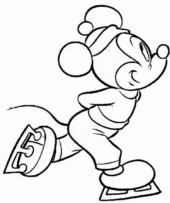 Disegni di Topolino da colorare