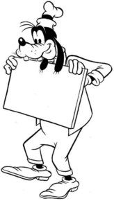 Disegno di Pippo da stampare e colorare 45
