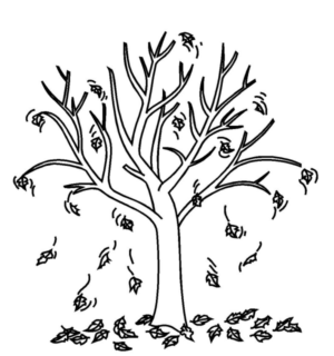 Disegno di albero da stampare e colorare 80