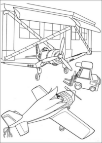 Disegno di Cars da stampare e colorare 20