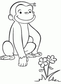 Disegno di Curioso come George da stampare e colorare 8 Disegno di Curioso come George da stampare e colorare 8