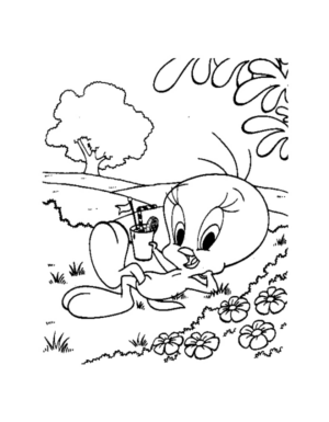 Disegno di Titty da stampare e colorare 4