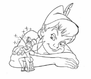 Disegno di Peter Pan da stampare e colorare 108