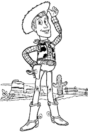 Disegno di Toy Story da stampare e colorare 24