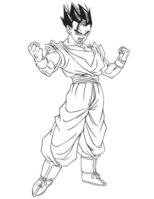 Disegno di Dragon Ball da stampare e colorare 36