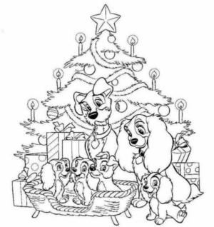 Disegno di Lilli e il Vagabondo da stampare e colorare 26 Disegno di Lilli e il Vagabondo da stampare e colorare 26
