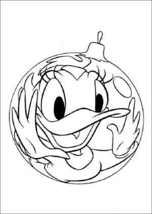 Disegno di Paperino da stampare e colorare 104