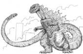 Disegni di Godzilla da colorare