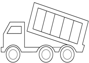 Disegno di mezzo da lavoro da stampare e colorare 26 Disegno di mezzo da lavoro da stampare e colorare 26