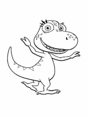 Disegno di Apatosauro da stampare e colorare 15