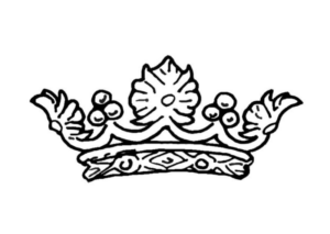 Disegno di corona reale da stampare e colorare 8