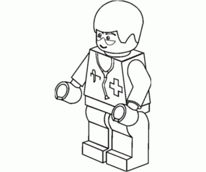 Disegno di LEGO Castle da stampare e colorare