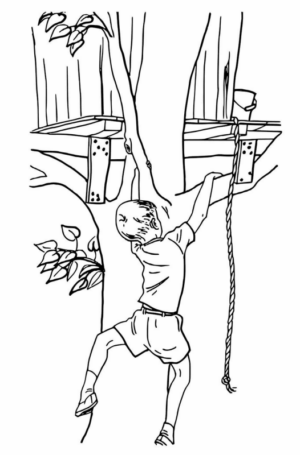 Disegno di bambino da stampare e colorare 175