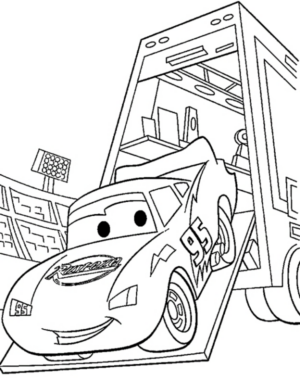 Disegno di Cars da stampare e colorare 214