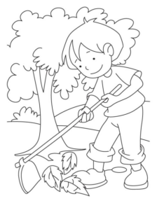 Disegno di giardiniere da stampare e colorare 22