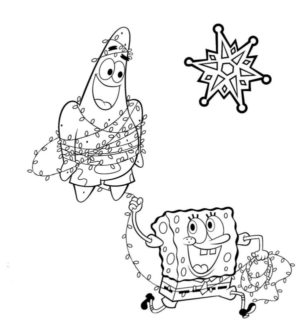 Disegno di Spongebob da stampare e colorare 79