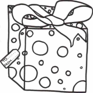 Disegno di regalo da stampare e colorare 22