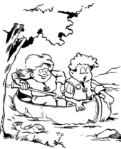 Disegni di Canottaggio da colorare