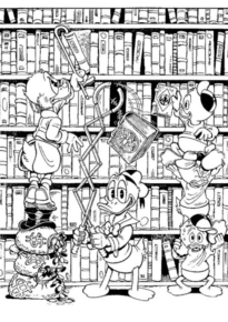 Disegno di Paperino da stampare e colorare 131