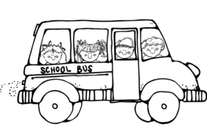 Disegno di scuolabus da stampare e colorare 28