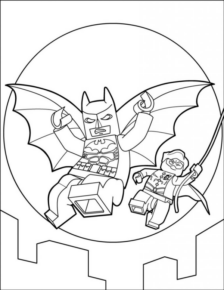 Disegno di LEGO Batman da stampare e colorare 8