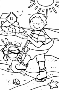 Disegno di giardiniere da stampare e colorare 52
