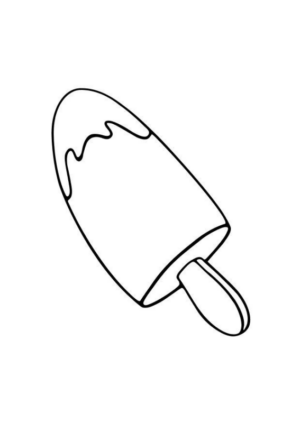 Disegno di ghiacciolo da stampare e colorare 5