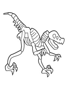 Disegno di Tirannosauro da stampare e colorare 52