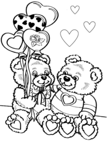 Disegno di San Valentino da stampare e colorare 63 Disegno di San Valentino da stampare e colorare 63
