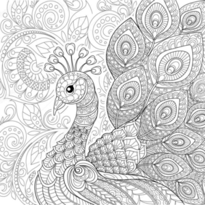 Disegno di mandala da stampare e colorare 1019