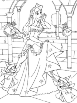 Disegni di Tutte le Principesse Disney da colorare