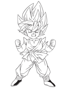 Disegno di Dragon Ball da stampare e colorare 22