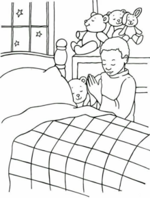 Disegno di bambino da stampare e colorare 245