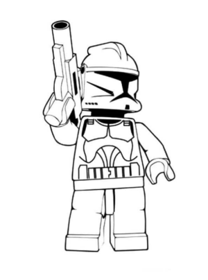 Disegno di LEGO Star Wars da stampare e colorare 5