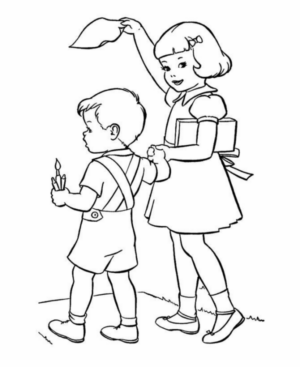 Disegno di scuola da stampare e colorare 5