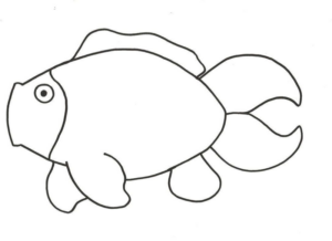 Disegno di pesce da stampare e colorare 285
