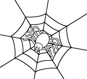 Disegno di ragno da stampare e colorare 42