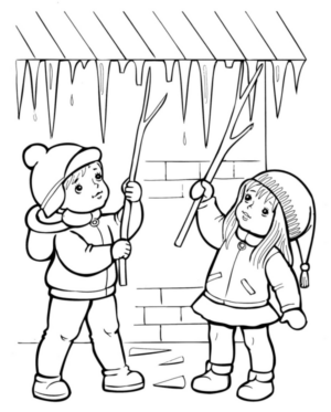 Disegno di bambino da stampare e colorare 289