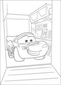 Disegno di Cars da stampare e colorare 166