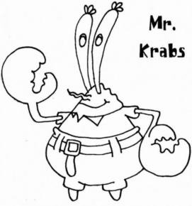 Disegno di Spongebob da stampare e colorare 72