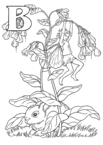 Disegno di fata da stampare e colorare 14