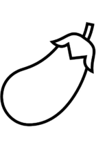 Disegni di Melanzane da colorare