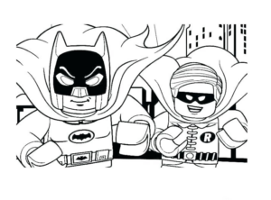 Disegno di LEGO Batman da stampare e colorare 14