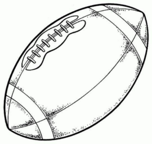 Disegno di football americano da stampare e colorare 43