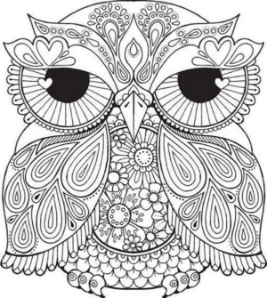 Disegno di mandala da stampare e colorare 126