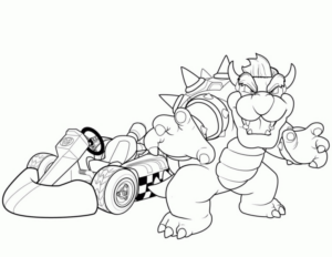 Disegno di Super Mario da stampare e colorare 49