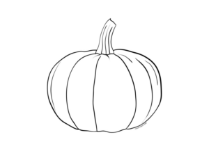 Disegno di zucca da stampare e colorare 18
