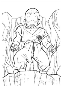 Disegno di Dragon Ball da stampare e colorare 86