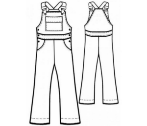 Disegno di pantalone da stampare e colorare 3