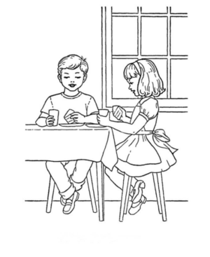 Disegno di bambino da stampare e colorare 51